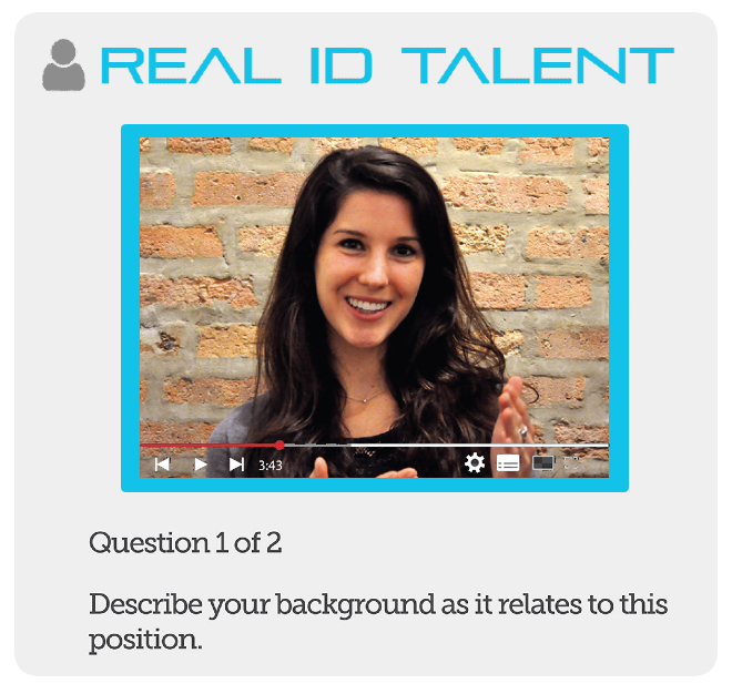 Video cover letter preview